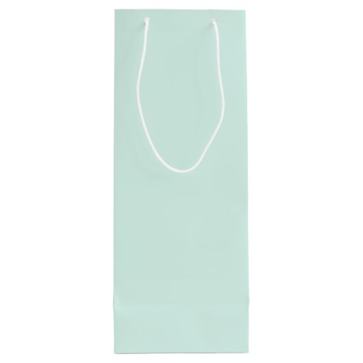 Mint Cloud Wijn Cadeautas (Achterkant)