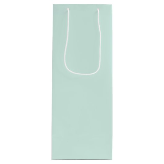 Mint Cloud Wijn Cadeautas (Voorkant)