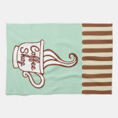 Mint Coffee Shop Kitchen Towel Theedoek (Horizontaal)