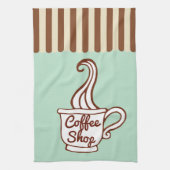 Mint Coffee Shop Kitchen Towel Theedoek (Verticaal)