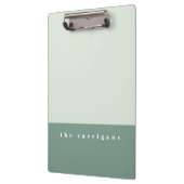 Mint Color Block Klembord (Links)