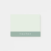 Mint Color Block Post-it® Notes (Voorkant)