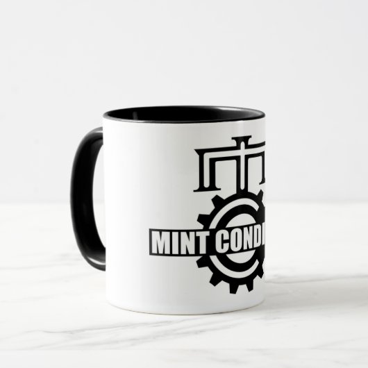 Mint Condition Cog Logo Two-Tone Mok (Voorkant links)