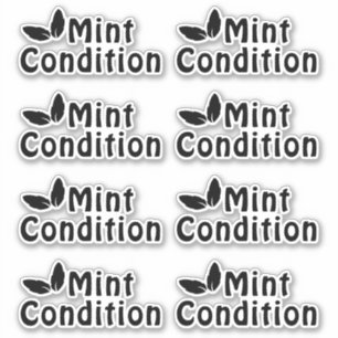 Mint Condition Peel-Off Sticker