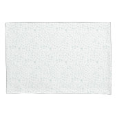 Mint Confetti Waterverf Stippen Kussensloop (Voorkant)