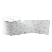 Mint Confetti Waterverf Stippen lint (Spoel)