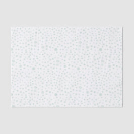 Mint Confetti Waterverf Stippen Tissue Paper Tissuepapier