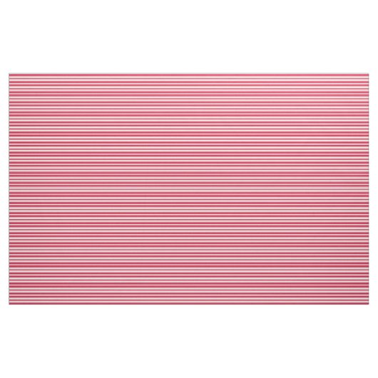 Mint Cream & Crimson Lined Pattern Stof (Yard (91,4 cm))