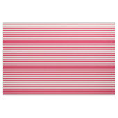 Mint Cream & Crimson Lined Pattern Stof (Fat Quarter)