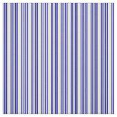 Mint Cream & Dark Blue Lines/Stripes Pattern Stof (Swatch)