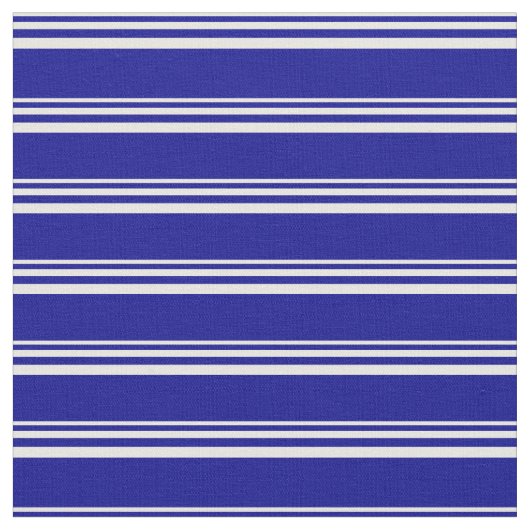 Mint Cream en Dark Blue Stripes Pattern Stof (Close Up)