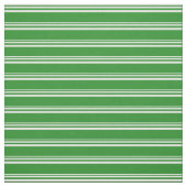 Mint Cream en Forest Green Pattern Stof (Swatch)