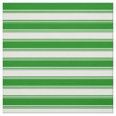 Mint Cream en Groen gekleurd Lined Pattern Stof (Swatch)