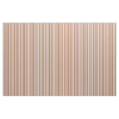 Mint Cream en Sienna Stripes Pattern Stof (Yard (91,4 cm))