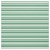 Mint Cream en Zee Groen gekleurd Lined Pattern Stof (Swatch)