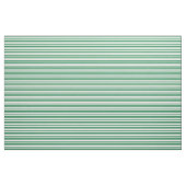 Mint Cream en Zee Groen gekleurd Lined Pattern Stof (Fat Quarter)