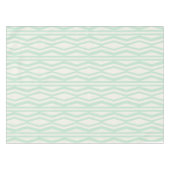 Mint Cream geometrisch patroon tafelkleed (Voorkant (Horizontaal))