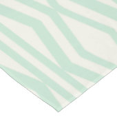 Mint Cream geometrisch patroon tafelkleed (Gekanteld)