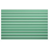Mint Cream, Green & Black Lines/Stripes Pattern Stof (Fat Quarter)