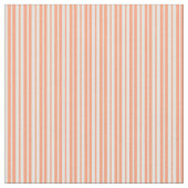 Mint Cream & Light Salmon Striped/Lined Pattern Stof (Close Up)