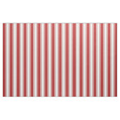 Mint Cream & Red Lined Pattern Stof (Fat Quarter)