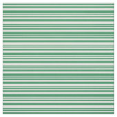 Mint Cream & Zee Green Striped/Lined Pattern Stof (Swatch)
