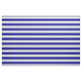 Mint Crème en Donkerblauw Striped/Lined Pattern Stof (Fat Quarter)