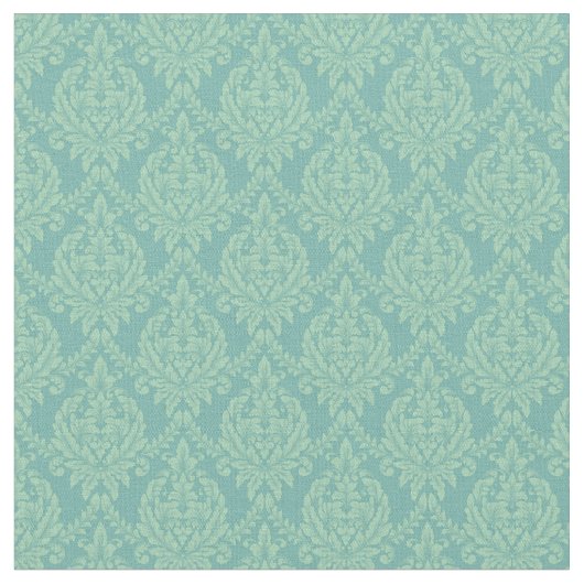 Mint Damask Stof (Close Up)
