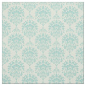 Mint Damask Stof (Swatch)
