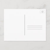 Mint Design Photo Sla de datum op Post Kaarten (Achterkant)