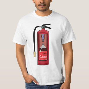 Mint Diet Cola Soda Brandblusser T-shirt