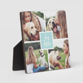Mint | Dog Ma Photo Collage Fotoplaat (Voorkant)