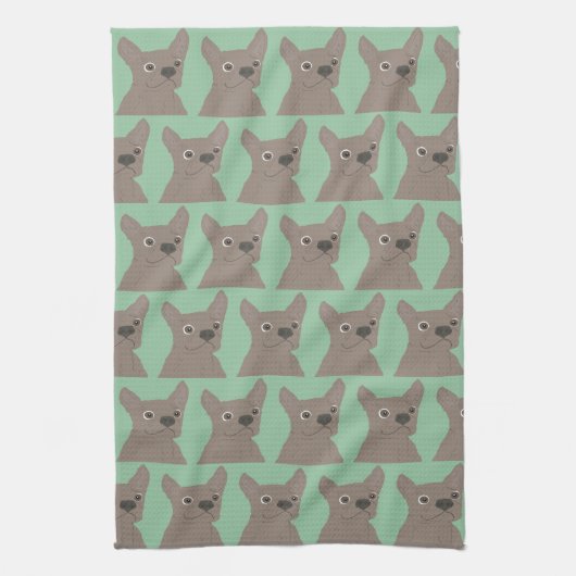 Mint, Dog Theedoek (Verticaal)