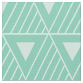 Mint Driehoeken Modern Patroon Aangepaste achtergr Stof (Close Up)