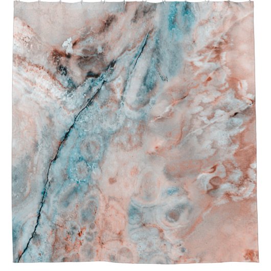 Mint Emperador marble onyx Douchegordijn (Voorkant)