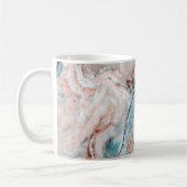 Mint Emperador marble onyx Koffiemok (Links)
