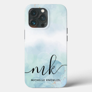 Mint en blauw Case-Mate iPhone case