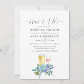 Mint en Blue Boho breekt voor de I's Kaart (Voorkant)