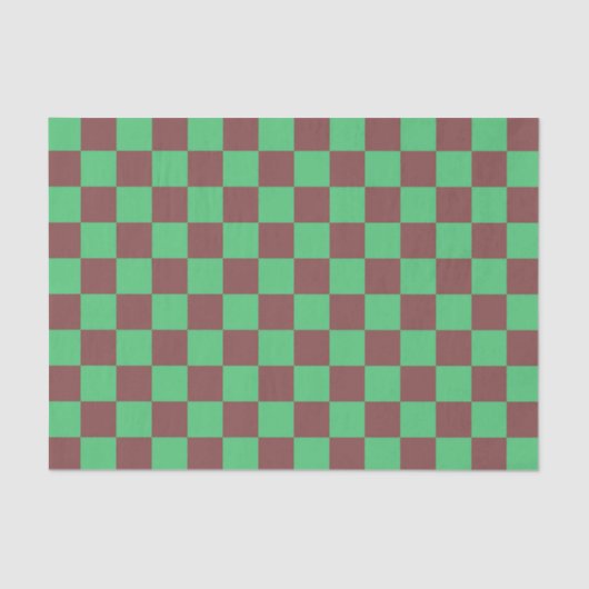 Mint en chocolade tissuepapier (Voorkant)