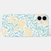 Mint en Geel Floral Damask Pattern Case-Mate iPhone Case (Achterkant (horizontaal))