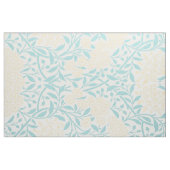 Mint en Geel Floral Damask Pattern Stof (Fat Quarter)