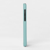Mint en Heldergroen Squiggle met Tekst Case-Mate iPhone Case (Achterkant/links)