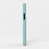 Mint en Heldergroen Squiggle met Tekst Case-Mate iPhone Case (Achterkant/rechts)