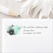 Mint en houtskool etiket (Insitu)