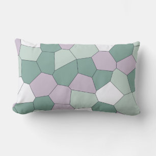 Mint en Lavender Kussen