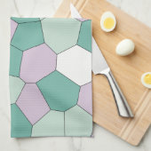 Mint en Lavender Theedoek (Quarter Fold)