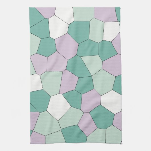 Mint en Lavender Theedoek (Verticaal)