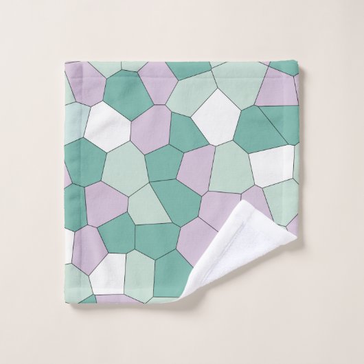 Mint en Lavender Washandje (Wasdoekje)