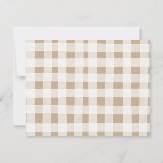 Mint en Peach Pomkin onthullen Dank u wel Bedankkaart (Achterkant)