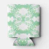 Mint- en turquoise-etnische versiering. blikjeskoeler (Achterkant)